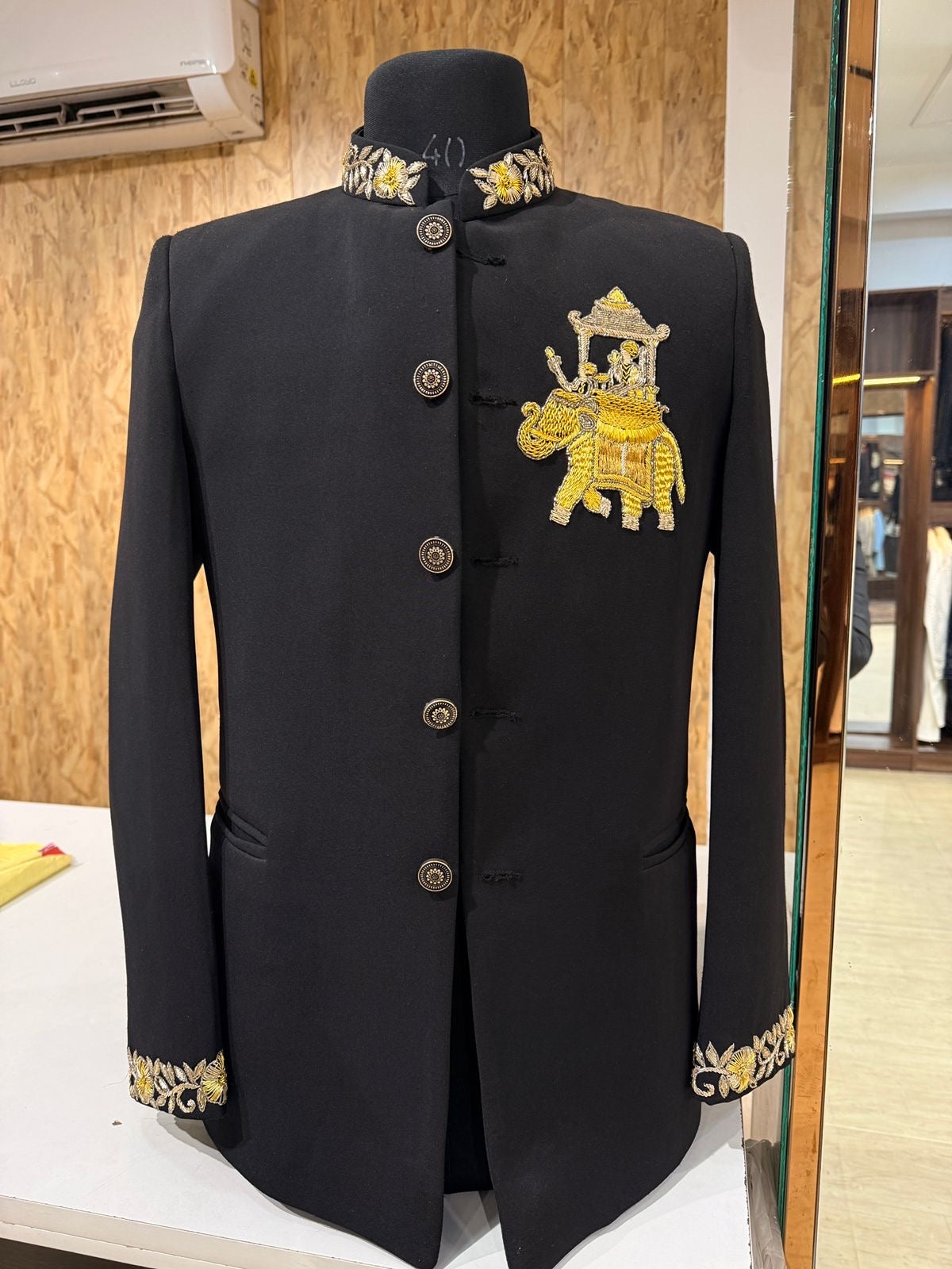 Bandhgala Suit With Handwork