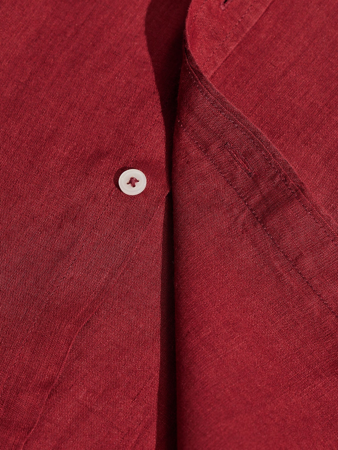 PREMIUM LINEN SHIRT RED full sleeve