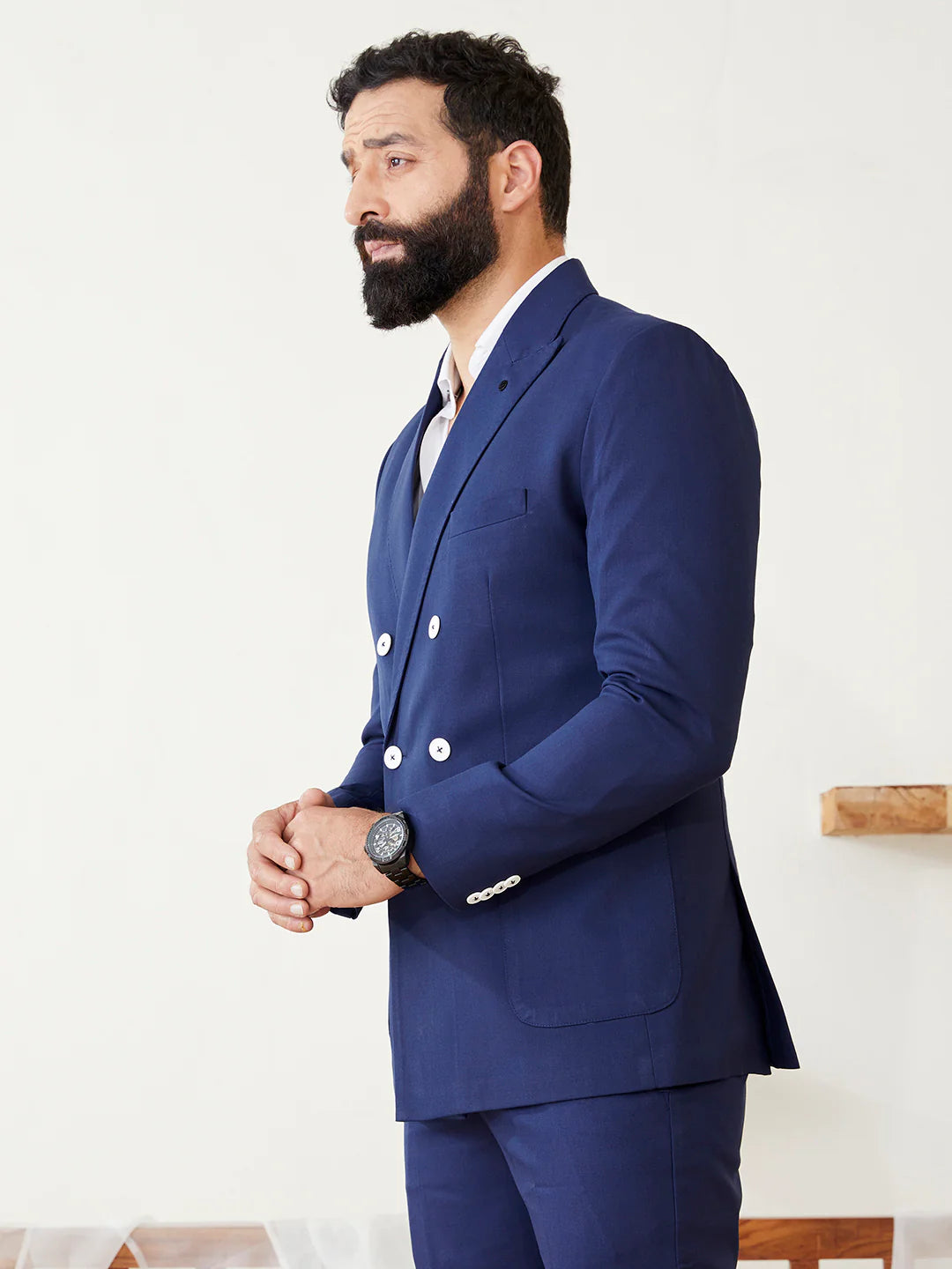 Dark Blue Dazz Band Blazer