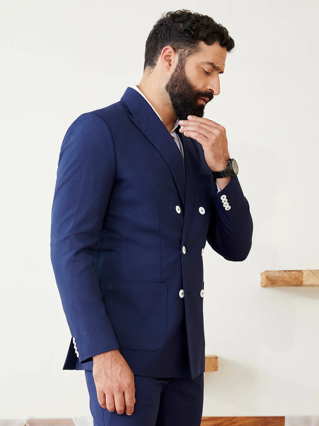 Dark Blue Dazz Band Blazer