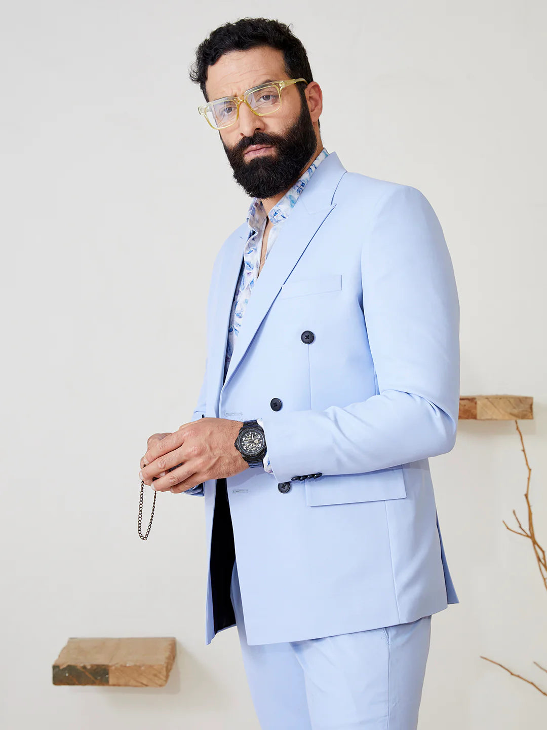 Blue Dazz Band Blazer