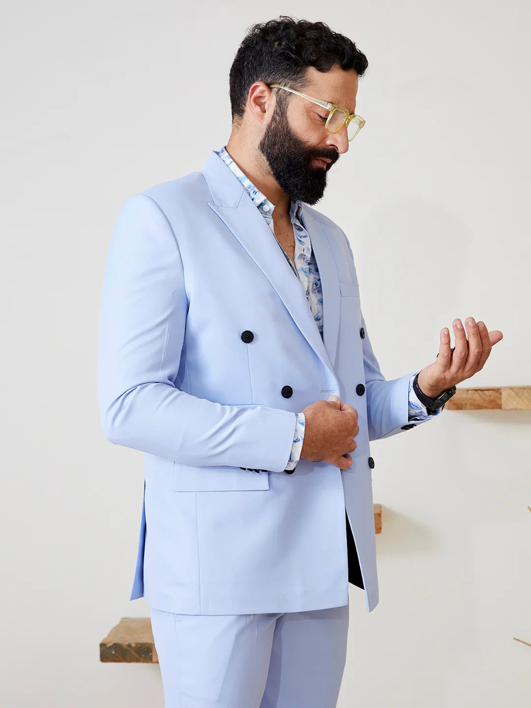 Blue Dazz Band Blazer
