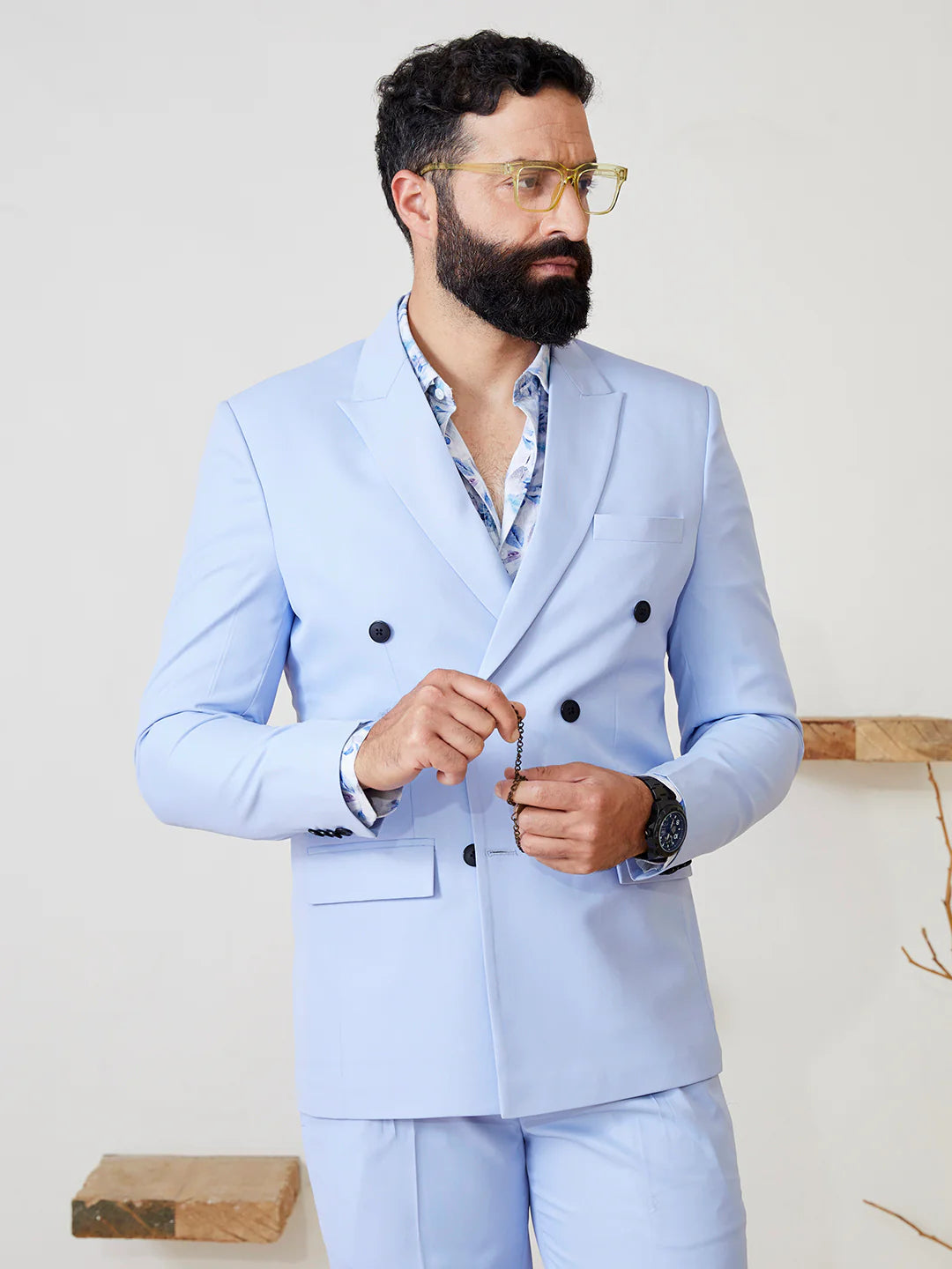 Blue Dazz Band Blazer
