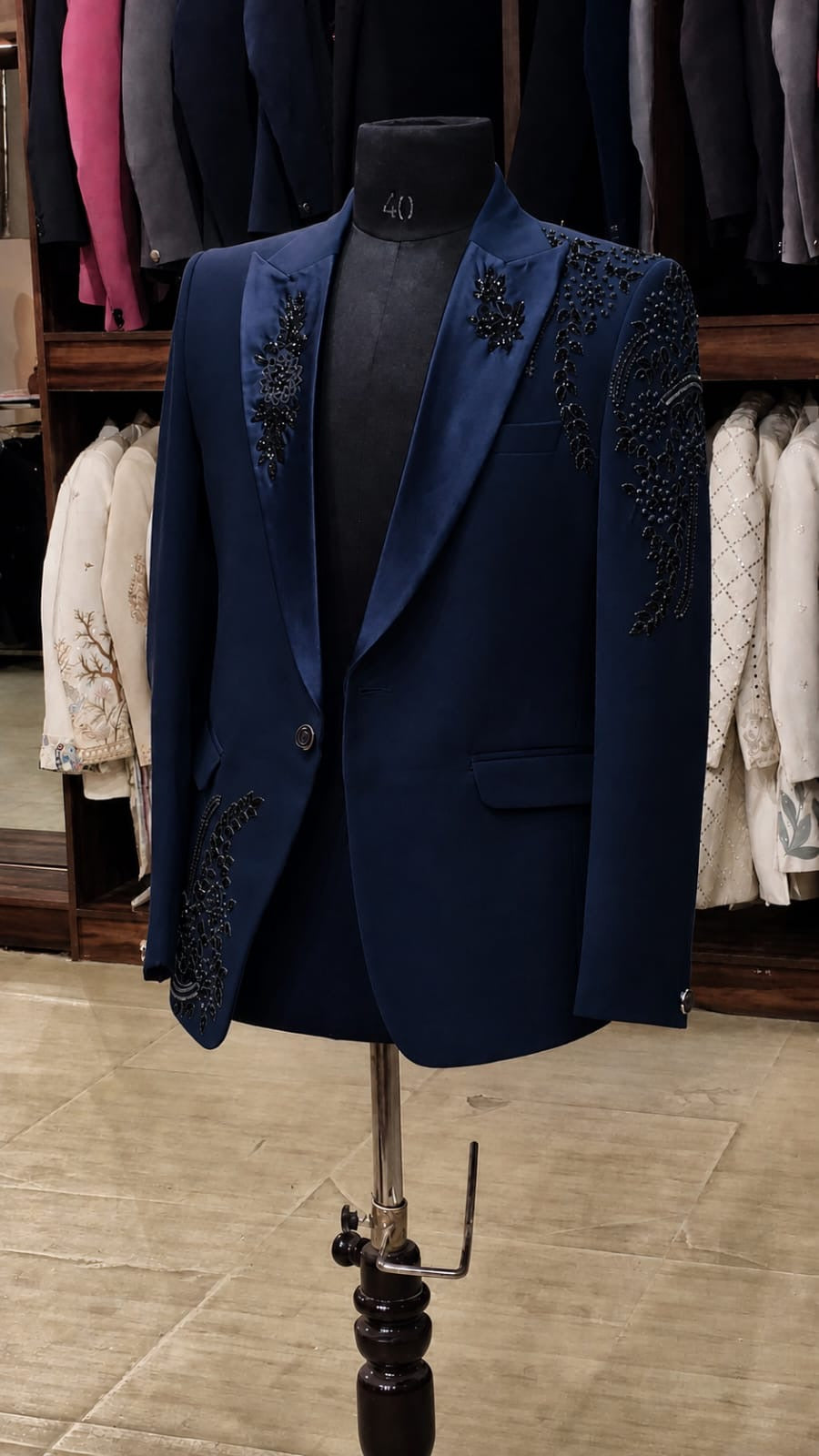 Full handwork suit Lachka fabric