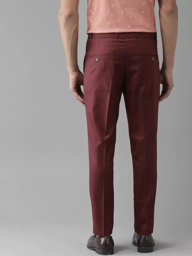 MEHROON FORMAL POLO FIT TROUSER