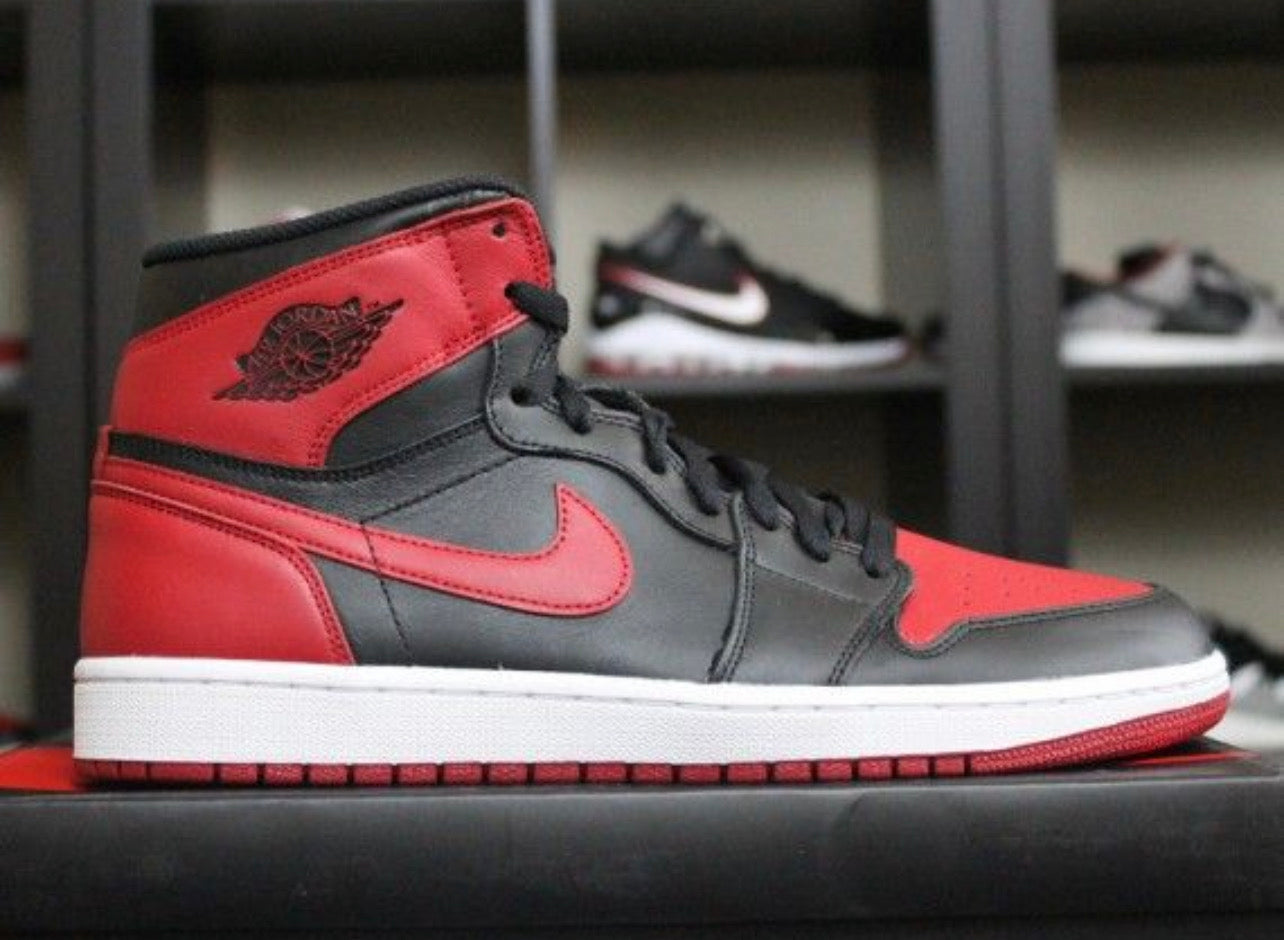 AF1 BLACK RED