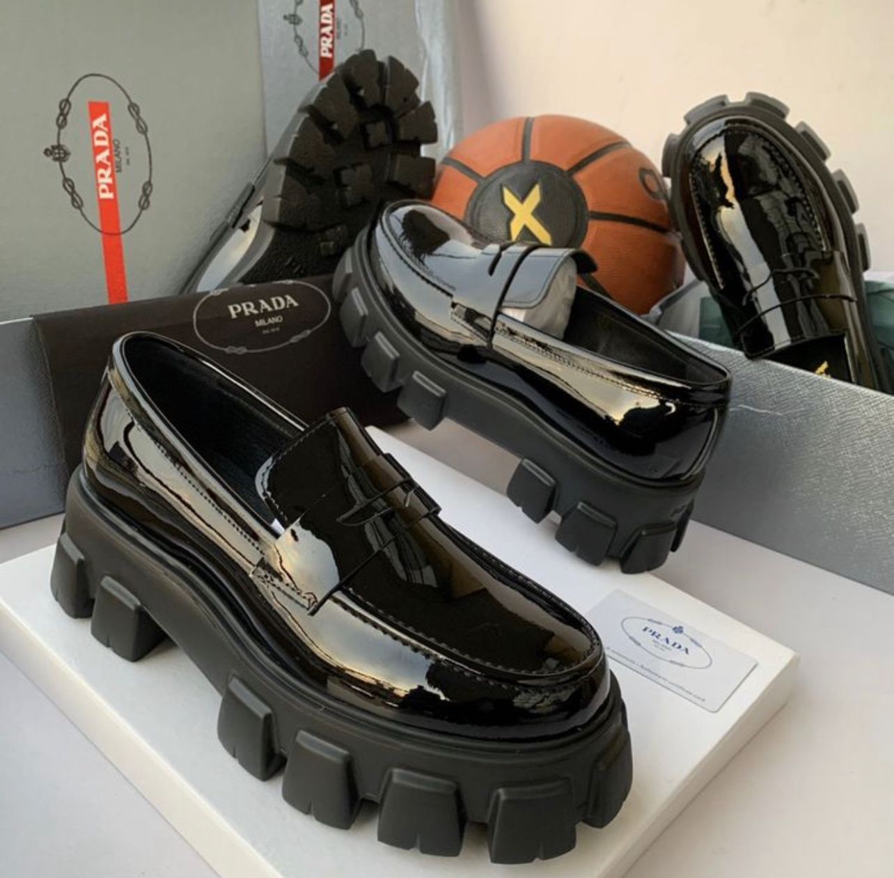 Prada open shoes Clearance