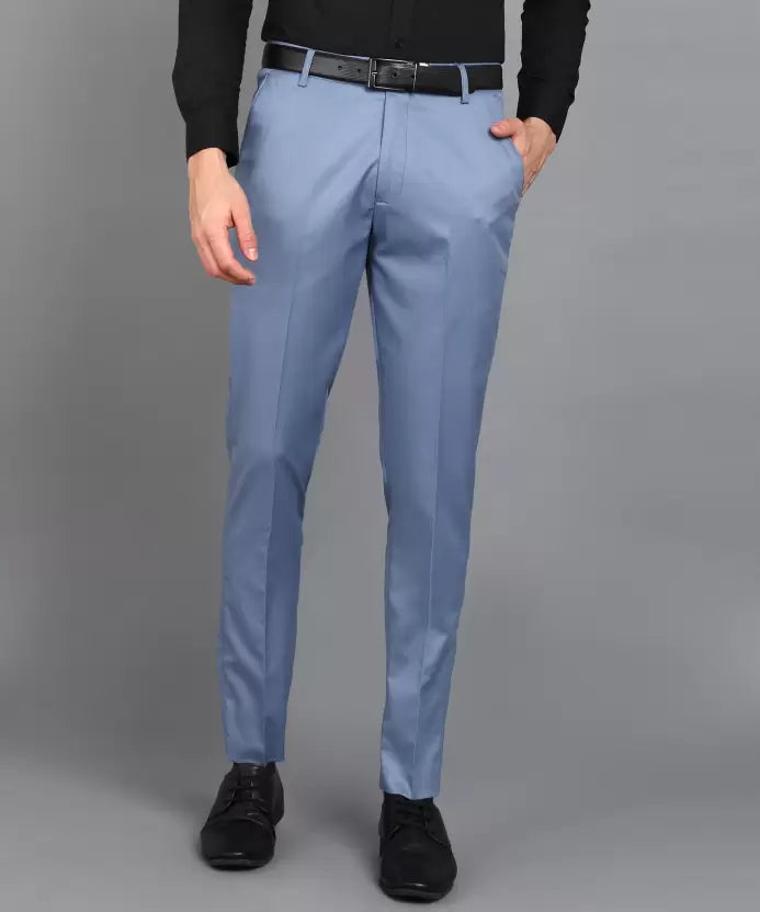 Buy Metronaut Slim Fit Men Polycotton Dark Blue Trousers Online at  desertcartAngola