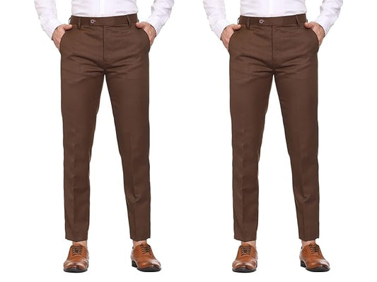 Brown & Brown Formal Pant Combo