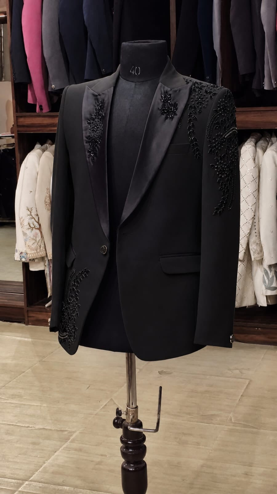 Full handwork suit Lachka fabric