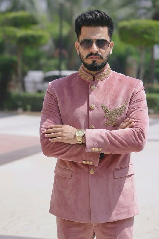 Bandhgala Suit With Handwork