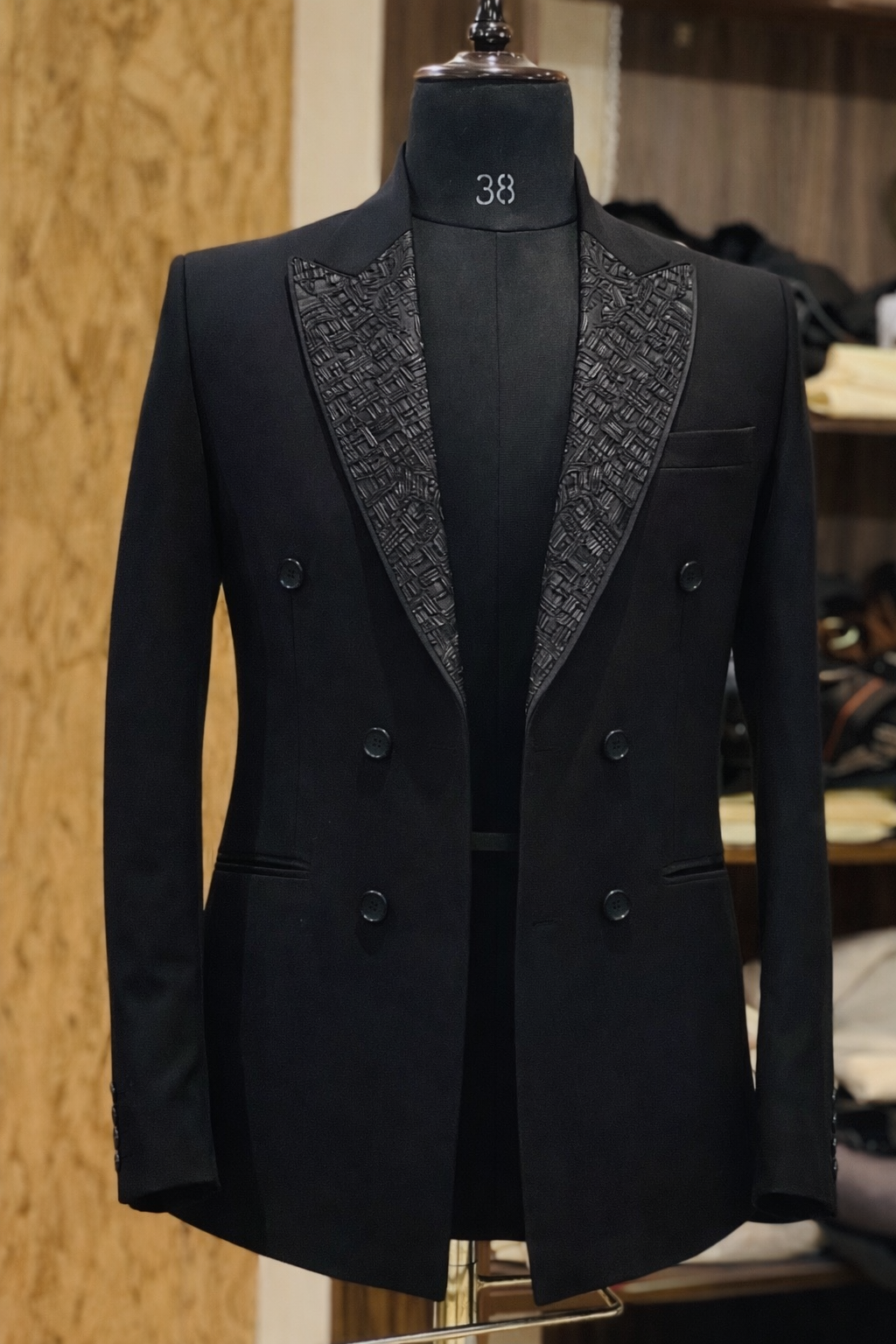 Black Suit With Handwork