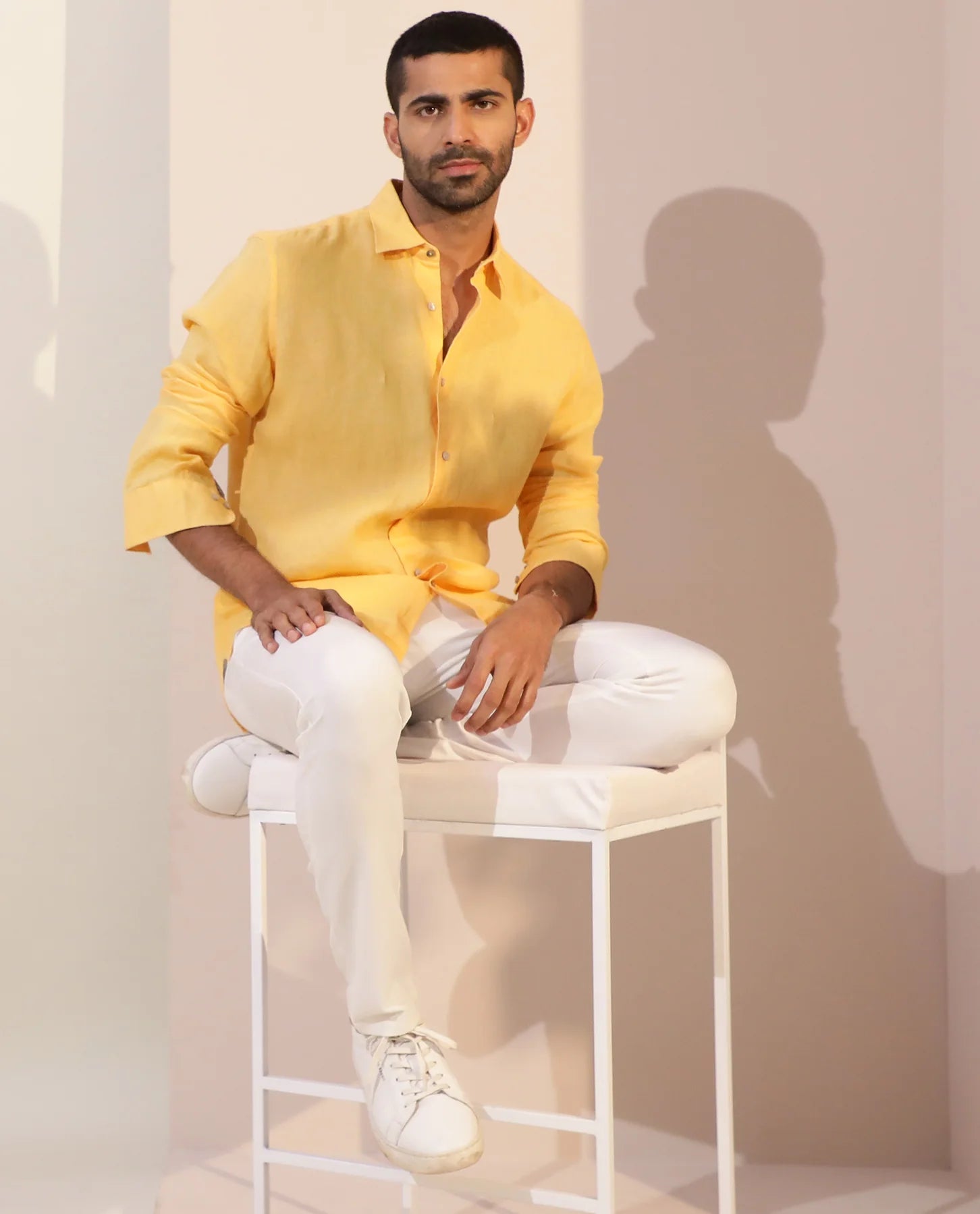 Buy Yellow Shirts for Men by MAX Online | Ajio.com