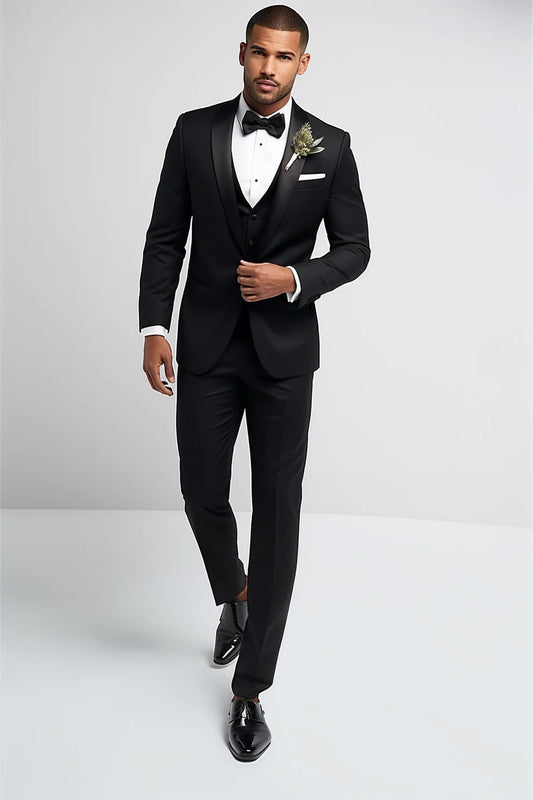 MEN'S BLACK TUXEDO SUIT