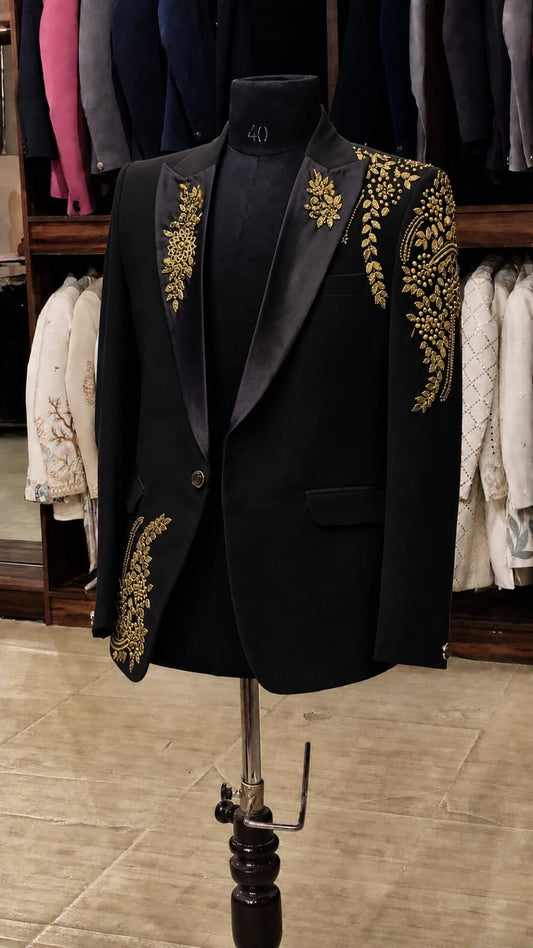 Full handwork suit Lachka fabric