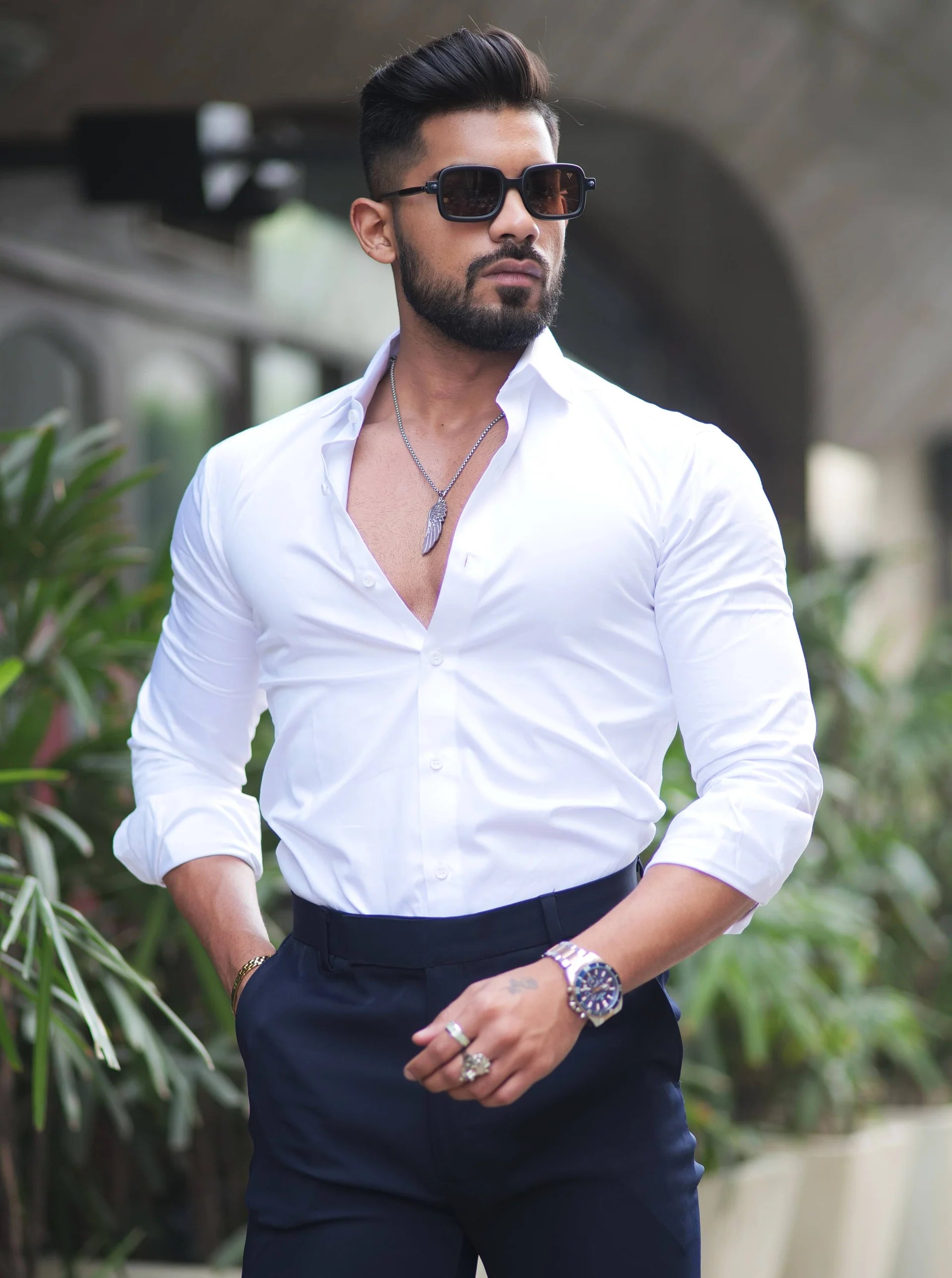 IMPORTED WHITE SHIRT – BLENDS TRENDZZ