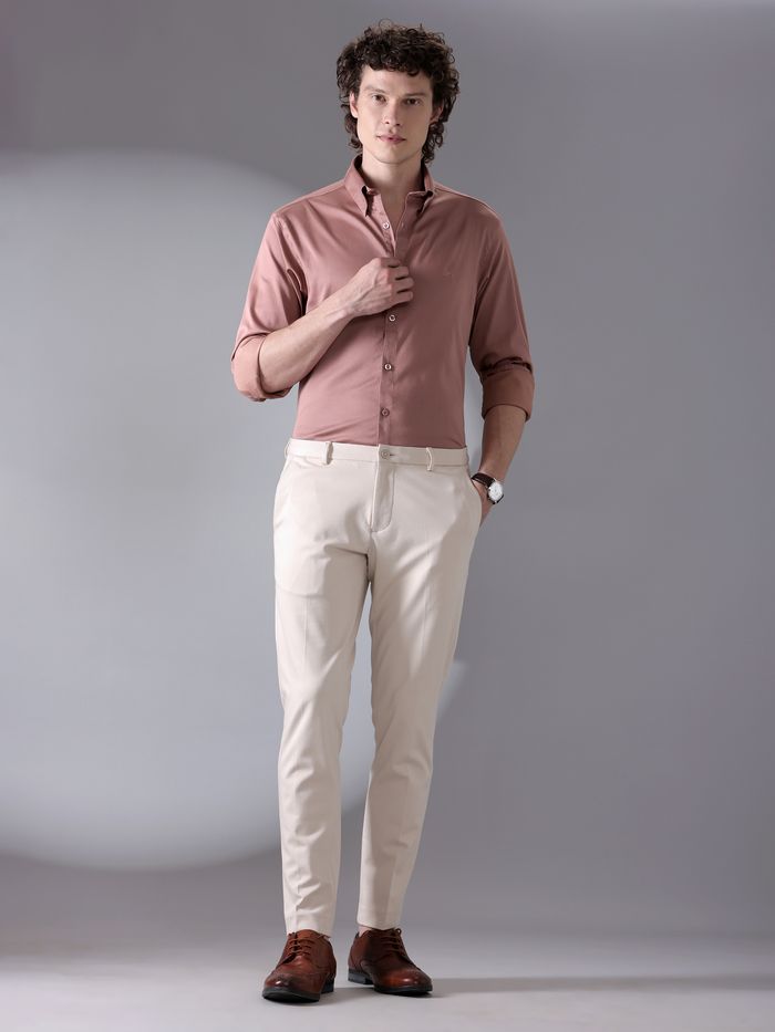 Pink Solid Shirt