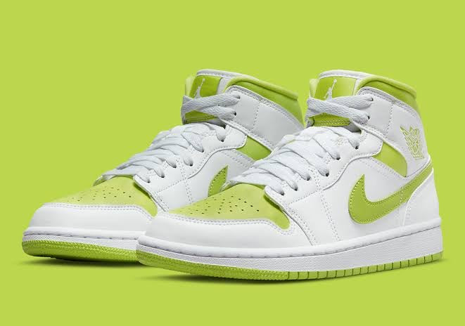 AF1 HIGH WHITE GREEN LIGHT
